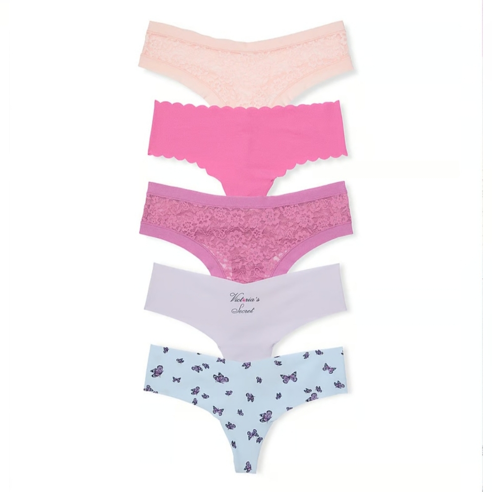 Victoria's Secret Thong Panty 5 Pack.